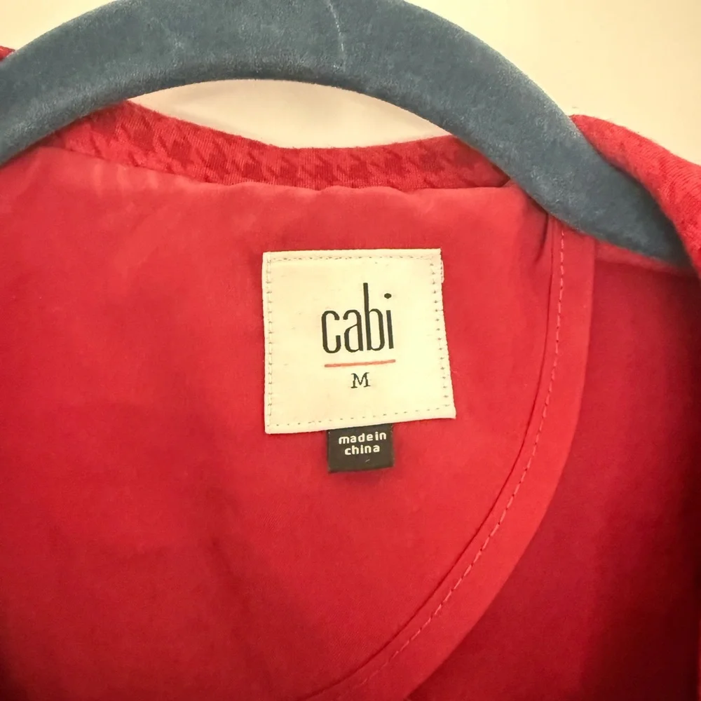 CAbi Red Trench Coat for Women - Picture 2 of 4